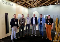 The team of Instamat poses for a photo. With a range of design radiators, the company targets not only consumers but also the project market.